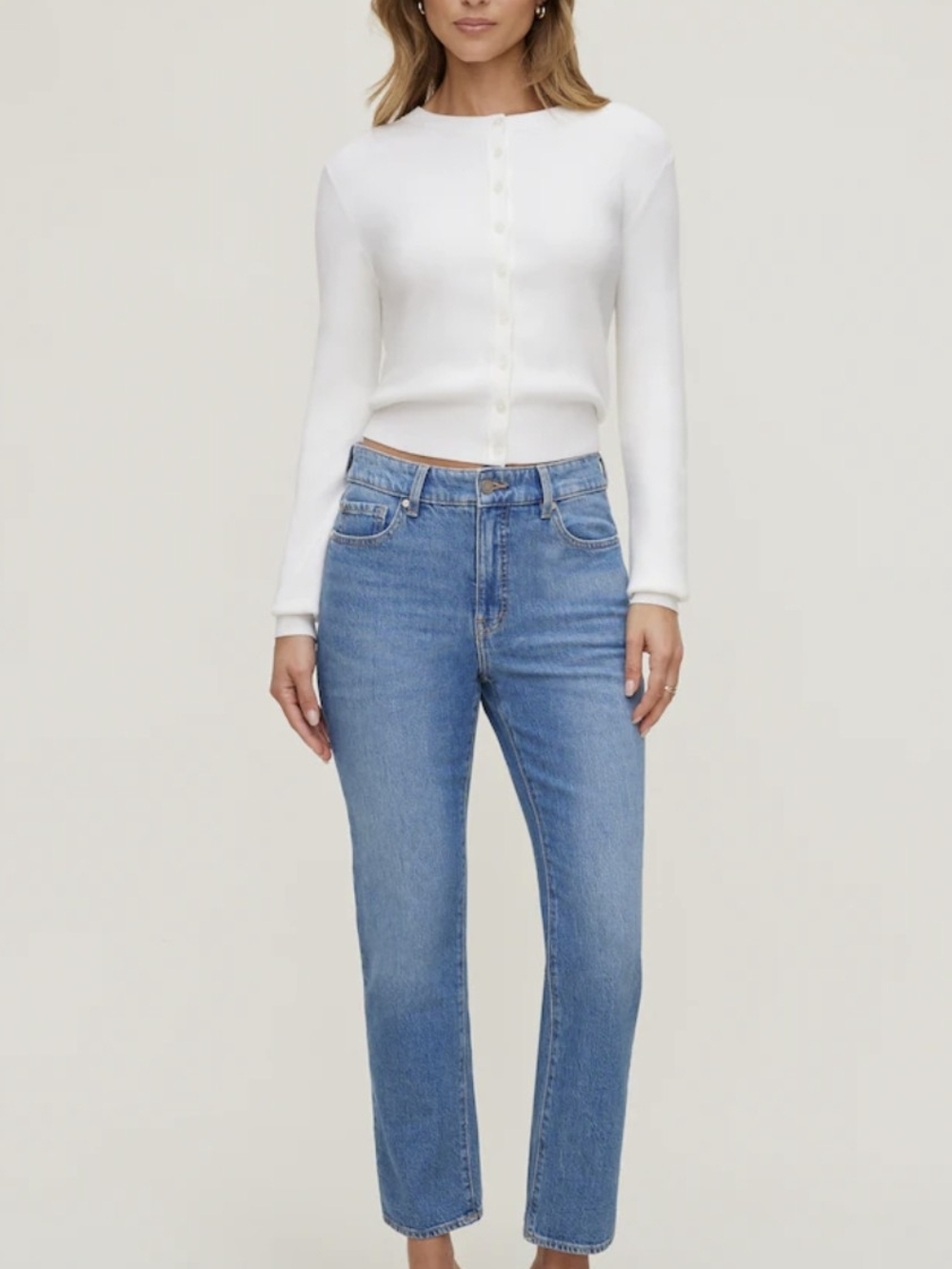 Frenchie High Rise Slim Leg Jeans